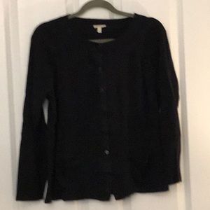 Talbots Navy ribbed cardigan size 1x